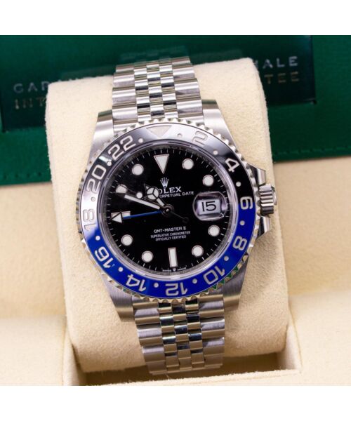 Rolex GMT-Master II 126710BLNR Batgirl Jubilee Bracelet 2024