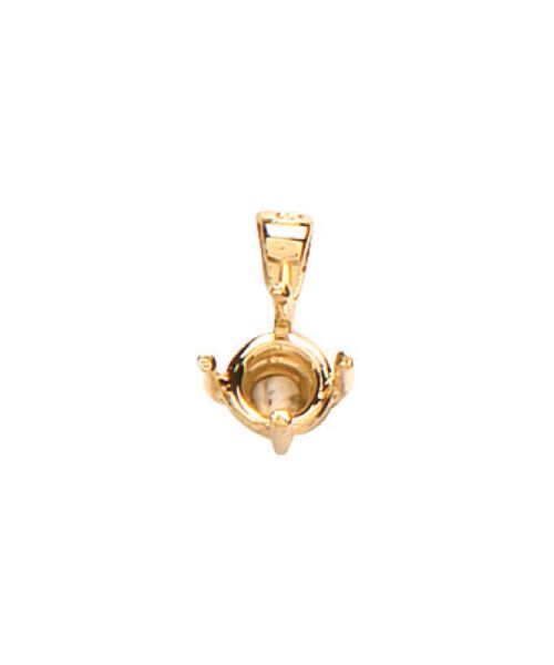 18ct Yellow Gold Pendant Mount 0.20-0.25ct PM0007