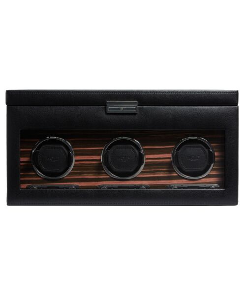 Roadster Triple Watch Winder with Storage 457356