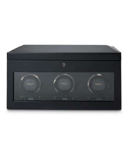 British Racing Triple Watch Winder with Storage 792302