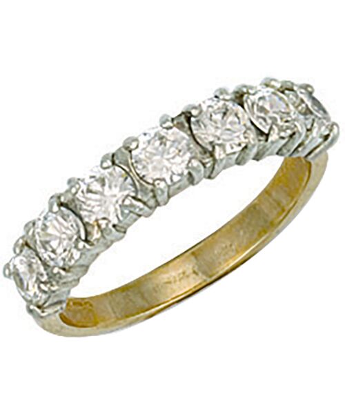 Yellow Gold Cubic zirconia Ring