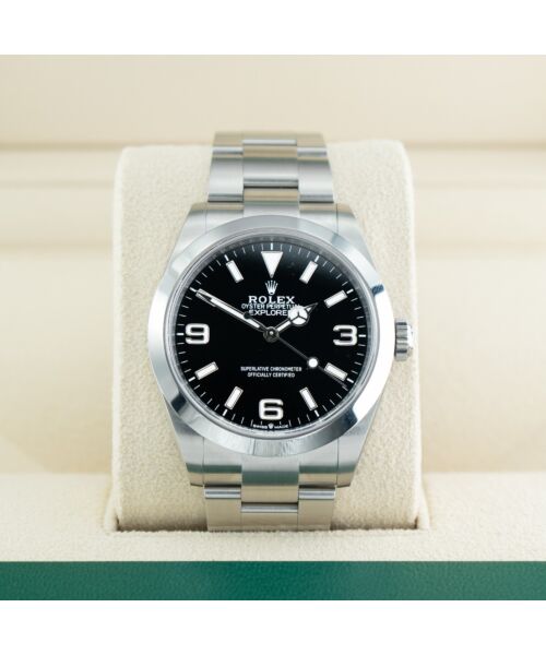 Rolex Explorer 224270 Black Dial Stainless Steel Oyster Bracelet 2024