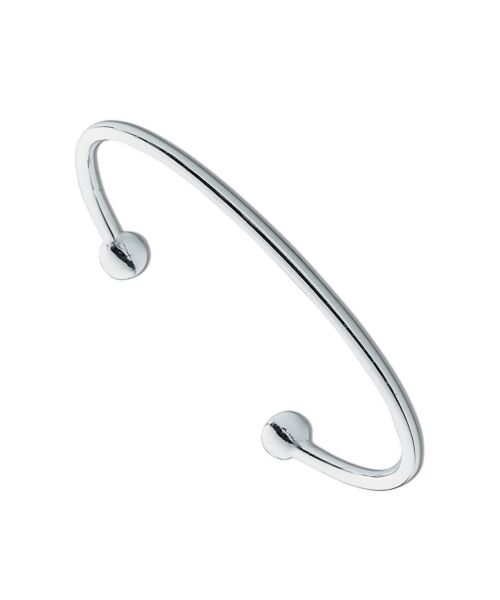 Silver Maiden Torque Bangle SBN0028