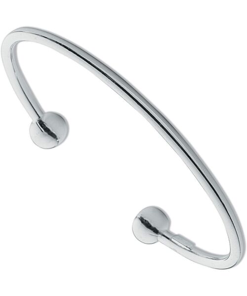 Silver 3mm Torgue Ladies Bangle SBN0029