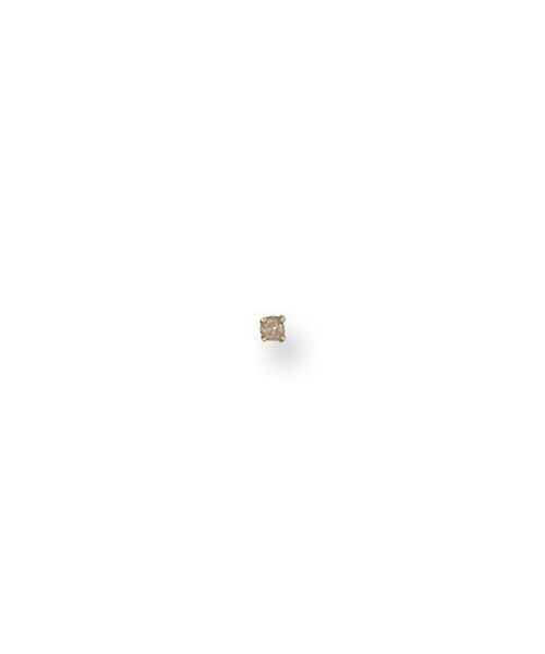Yellow Gold Claw Set Diamond Nose Stud ST0094
