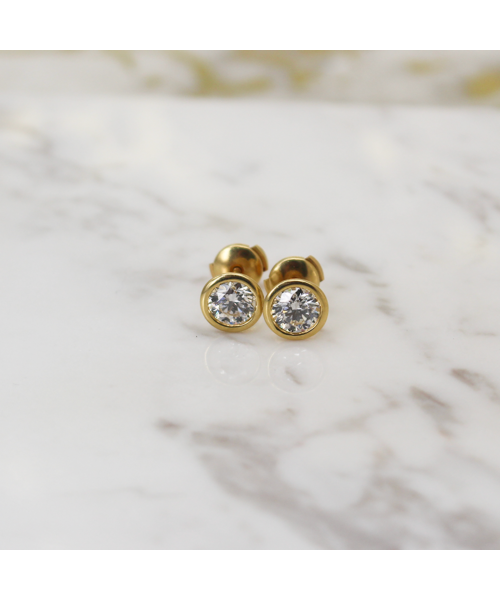 Diamonds by the Yard Earrings in Yellow Gold Tiffany & Co.