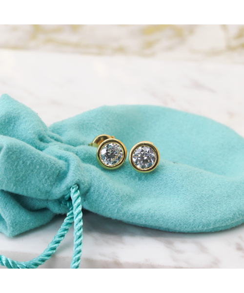 Diamonds by the Yard Earrings in Yellow Gold Tiffany & Co.