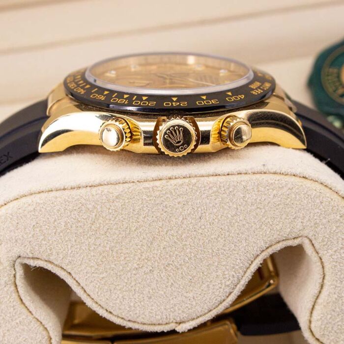 Rolex daytona gold ceramic hot sale