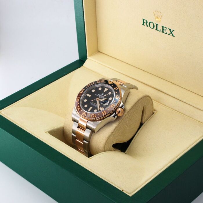 Rolex GMT MASTER II 126711CHNR Root Beer No Papers Authentic Luxury Watch