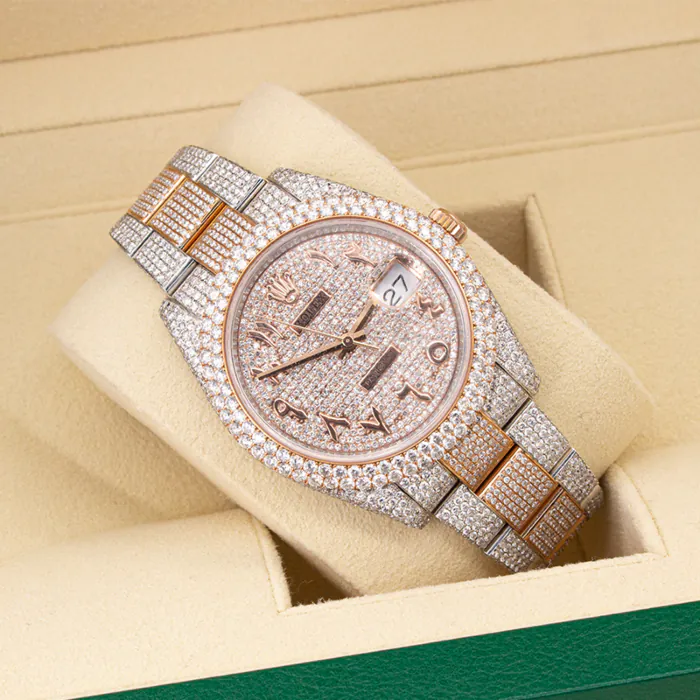 Rolex diamond strap top