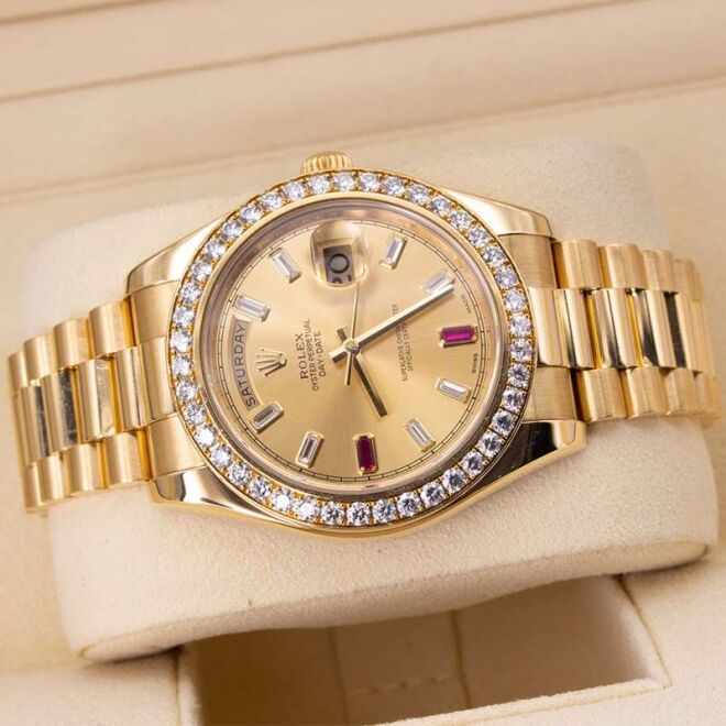 Rolex discount ruby diamond