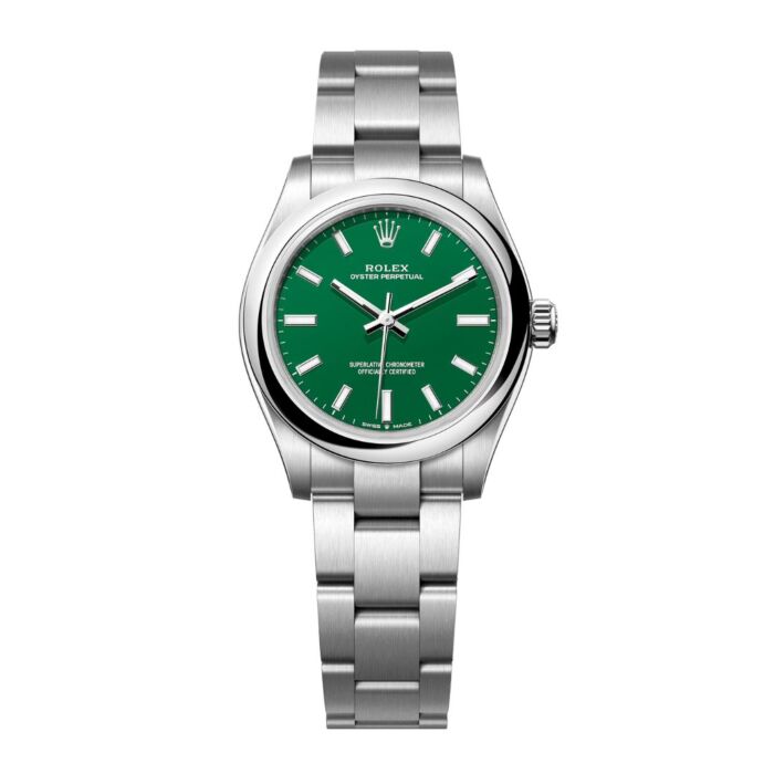 Oyster perpetual green 2025 face