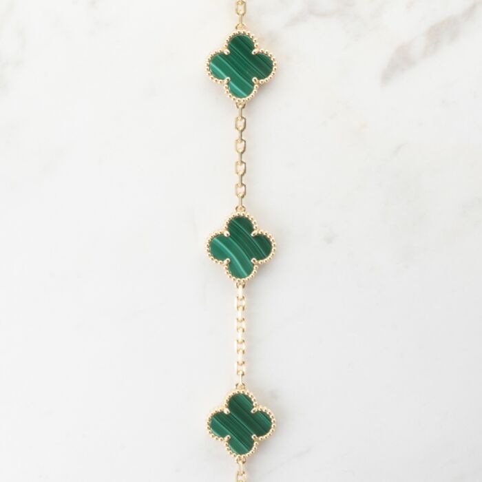 Alhambra clover bracelet on sale